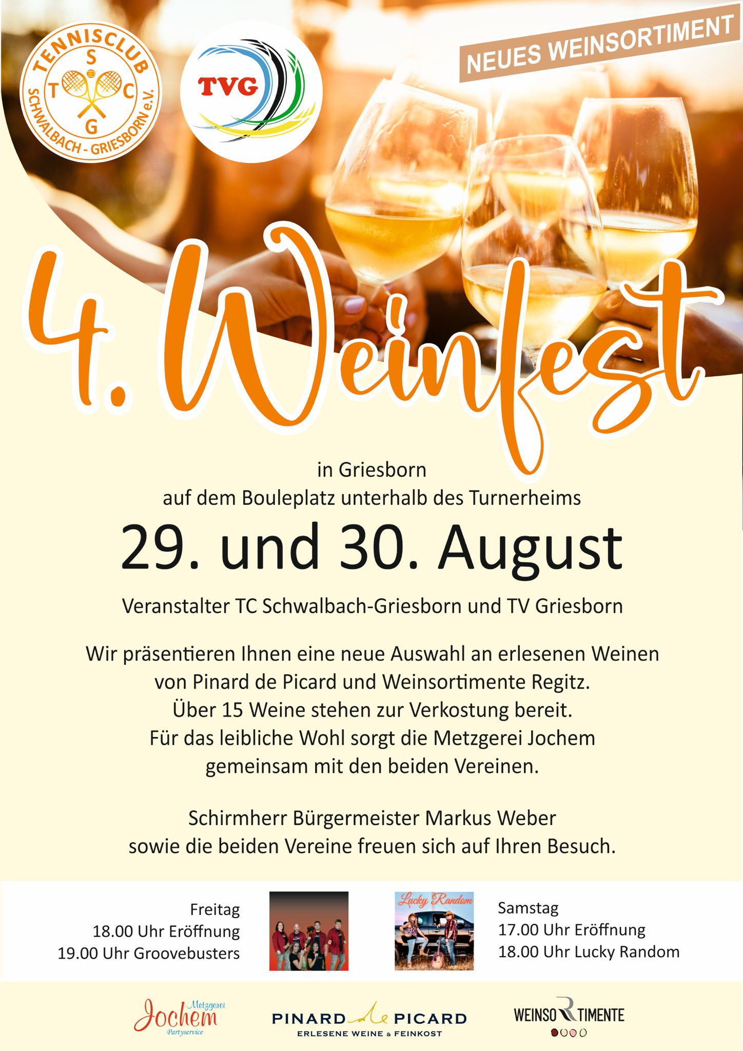 weinfest flyer 2025