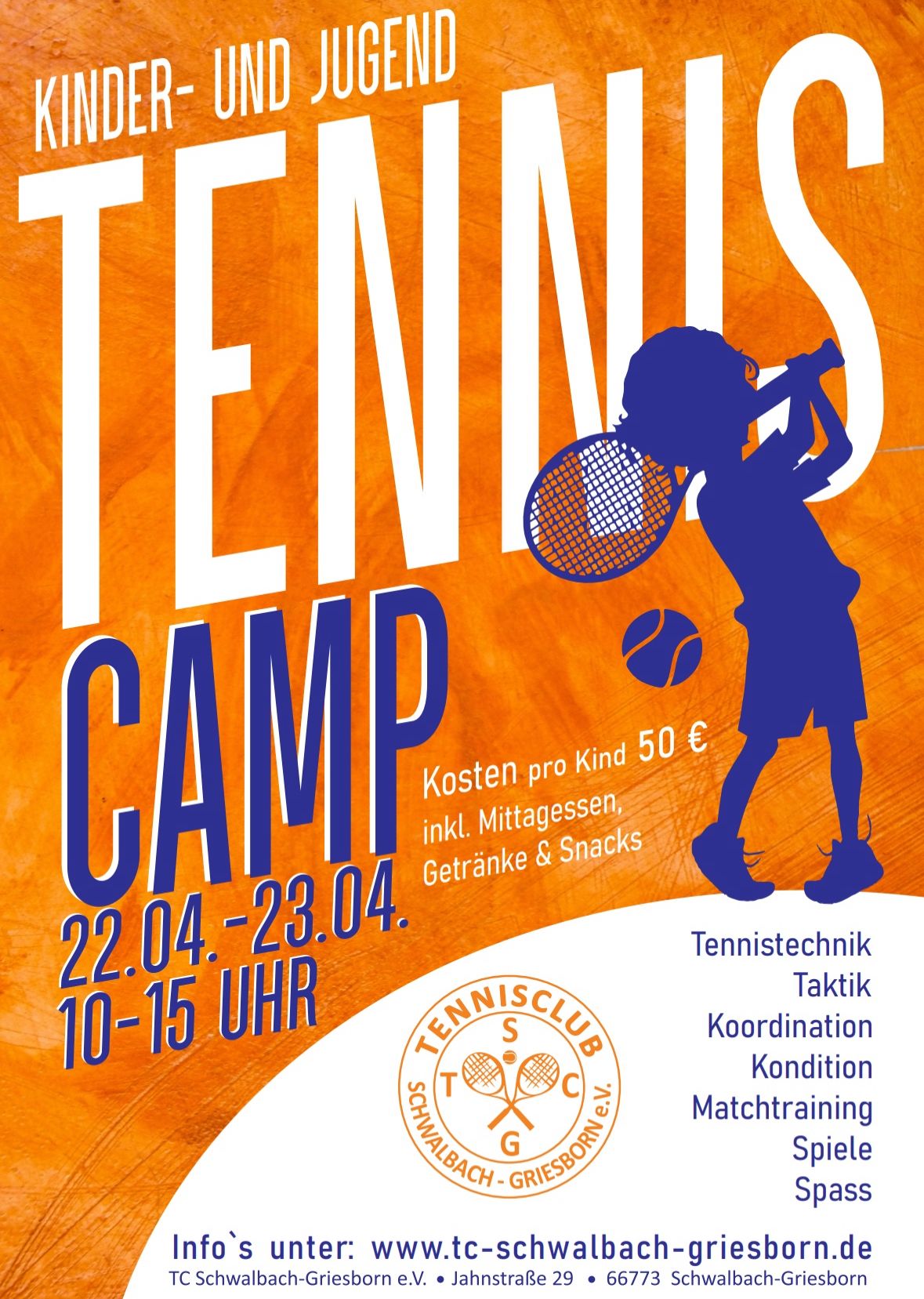 tenniscamp preis